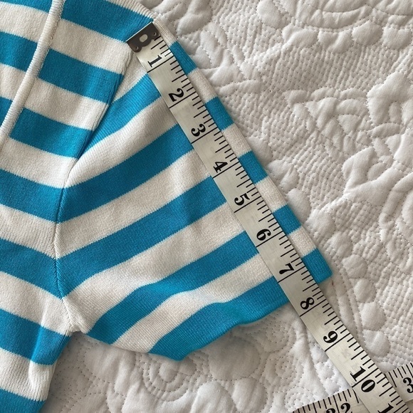NWT Zara cropped striped short sleeve sweater - Picture 9 of 9